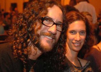 O cantor Silvério Pessoa e sua esposa, Karina Hoover