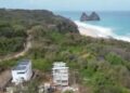 Mansão da jornalista Ana Clara Marinho sendo construída em Noronha