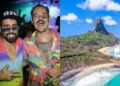 O fotógrafo Iaponã e o ator Paulo Vilhena, da Casa Neuronha