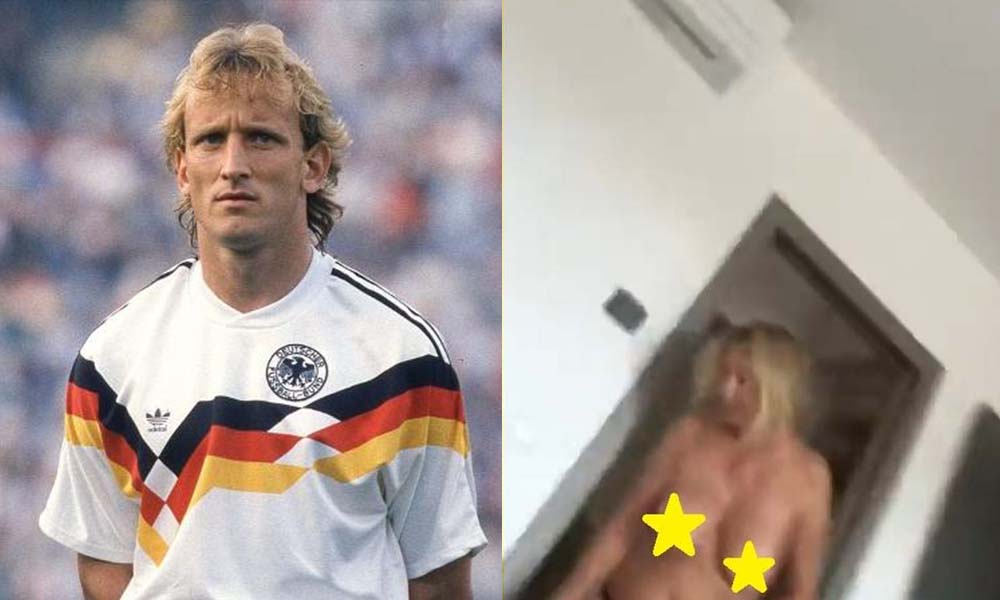 Esposa de campeão mundial aparece nua em live e vídeo viraliza na internet