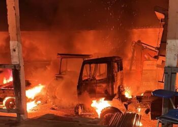 Secretaria de Obras de Acari foi alvo de criminosos na madrugada desta terça (14).