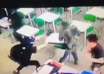 PM afirma que agressor foi contido, e as vítimas, socorridas a hospitais da região.