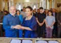 Lula e Lyra firmam acordo para gerenciar Noronha.