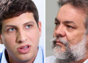João Campos (PSB) e Oscar Barreto (PT)