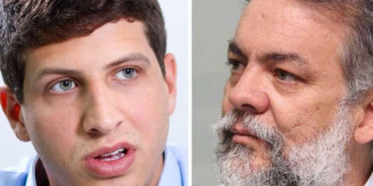 João Campos (PSB) e Oscar Barreto (PT)