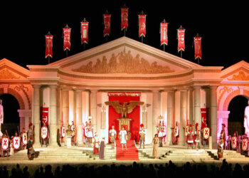 Teatro Nova Jerusalém, localizado no Brejo da Madre de Deus