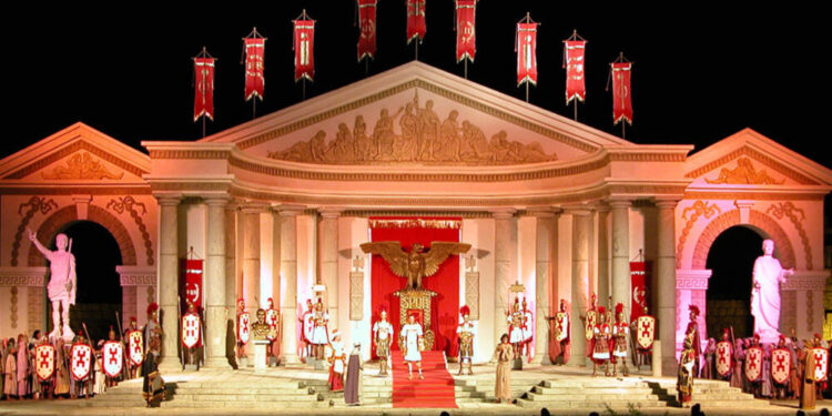 Teatro Nova Jerusalém, localizado no Brejo da Madre de Deus