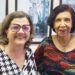 Teresa Leitão e a professora Márcia Ângela Aguiar.