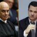 Ministro Alexandre de Moraes e o ex-ministro da Justiça Anderson Torres