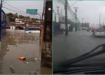 Segundo agência, aviso tem validade até as 23h da quarta (22). Nesta terça (21), capital e outras cidades tiveram alagamentos.