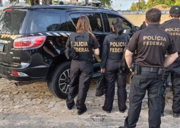 "Hoje a Polícia Federal está realizando prisões e buscas contra essa quadrilha", afirmou Flávio Dino