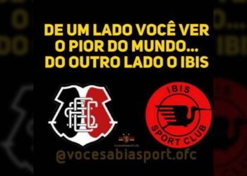 Santa Cruz decepciona a torcida e perde para o Íbis