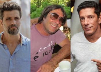 Bruno Gagliasso, Paulo Fatuch e Júlio Pignatari