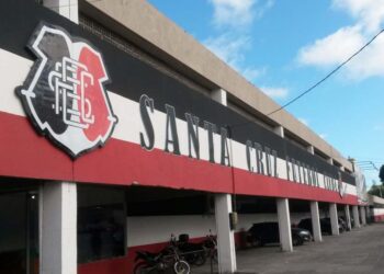 Sede do Santa Cruz Futebol Clube, em Recife