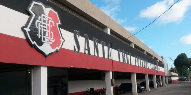 Sede do Santa Cruz Futebol Clube, em Recife