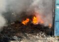 Galpão da Urbana, em Natal, foi incendiado