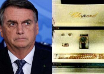 Bolsonaro está com 2º pacote de joias trazidas ilegalmente ao país