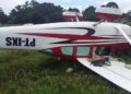 Avião caiu na região de Itapaiuna, em Juara, a 690 km de Cuiabá