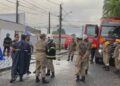 Fogo atingiu sede do Lar Paulo e Tarso, na Zona Sul da capital pernambucana, na madrugada desta sexta (14).