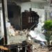 Casa destruída por explosão após vazamento de gás no Recife