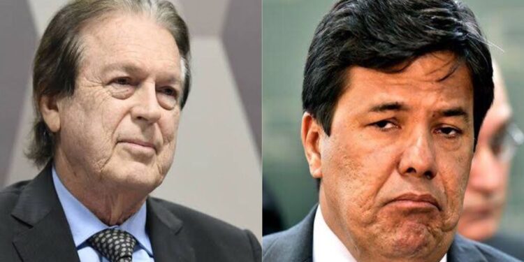 Presidente Nacional do União Brasil, Luciano Bivar e o Deputado Federal Mendonça Filho