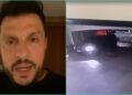 Câmeras de segurança da residência do humorista e da modelo Mirella Santos registraram a chegada e saída dos criminosos.