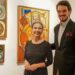 Lourdes Brennand e Ricardo Bandeira de Melo na Galeria Brasilis