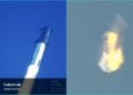 O poderoso foguete de Elon Musk explodiu no ar minutos após o lançamento.