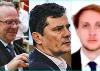 Desembargador federal Marcelo Malucelli, Sergio Moro e João Malucelli.