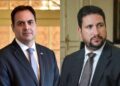 Ex-governador Paulo Câmara e ex-secretário de imprensa, Eduardo Machado