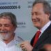 Lula (PT) ao lado de Ricardo Lewandowski