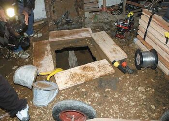 Assalto ao Banco Central em agosto de 2005: os criminosos roubaram R$164 milhões em 3 toneladas de dinheiro.