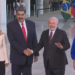 Presidentes Luiz Inácio Lula da Silva e Nicolás Maduro, acompanhados das primeiras-damas, no Palácio do Planalto.