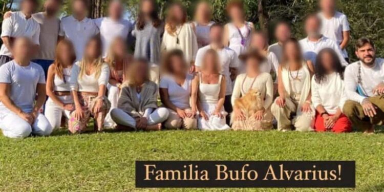 Captura de tela de foto postada no Instagram de Mauricio Ferro, integrante do Xamanismo Sete Raios.