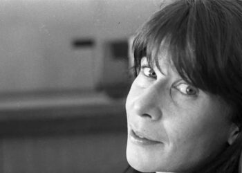 A cantora Rita Lee em São Paulo, em novembro de 1982.