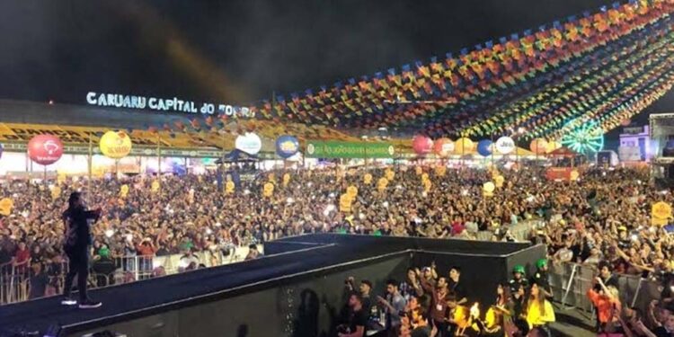 Preço da estrutura do São João de Caruaru mais que dobrou