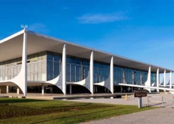 Palácio do Planalto em Brasília.