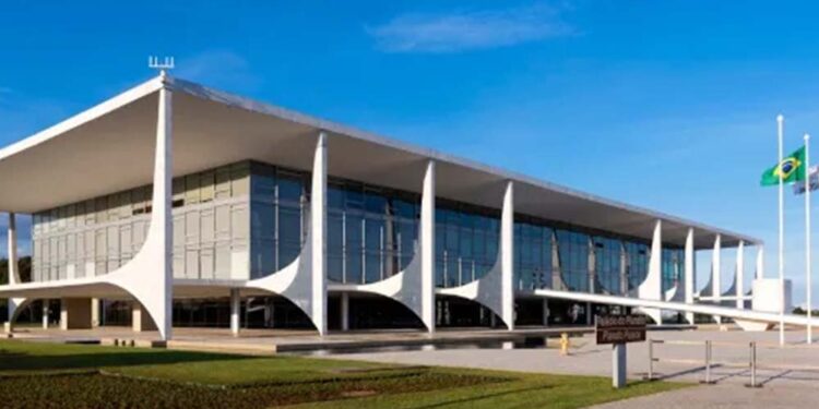 Palácio do Planalto em Brasília.
