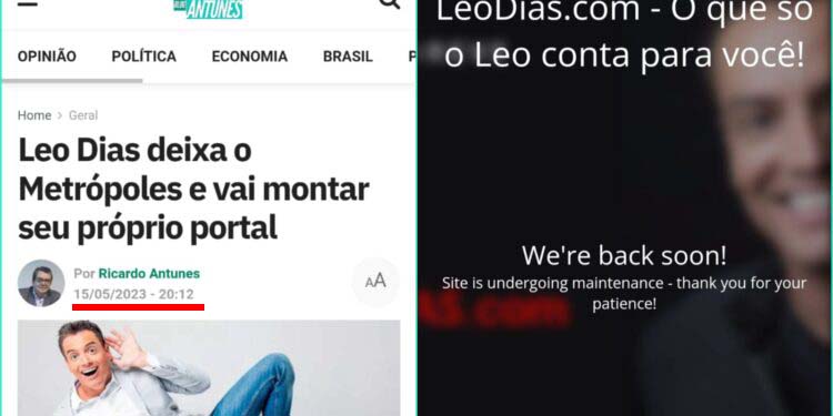 Você foi o primeiro a saber em mais um furo nacional.