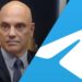 Alexandre de Moraes determina multa milionária ao Telegram por descumprimento de ordem.