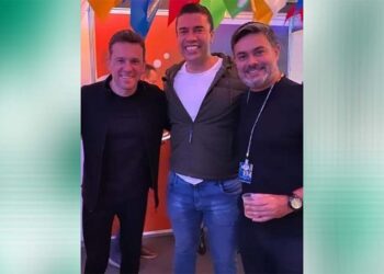 Augusto Acioli, Rodrigo Pinheiro e Leonardo Leite. (da esq. para dir.)