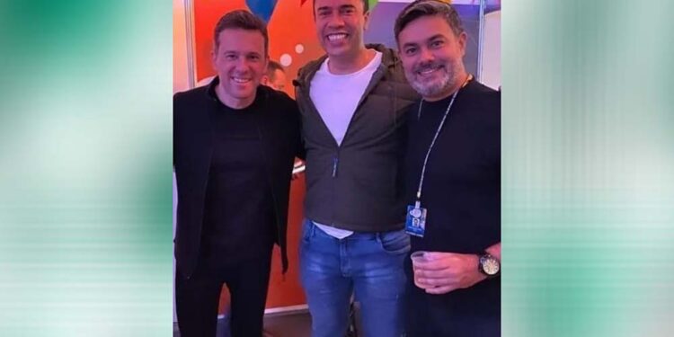 Augusto Acioli, Rodrigo Pinheiro e Leonardo Leite. (da esq. para dir.)