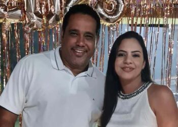 Deputado Jeferson Timóteo e sua esposa Tatiana Arruda