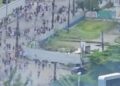 Confusão entre torcedores do Santa Cruz e Campinense no Recife