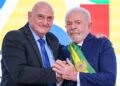 O ex-GSI Gonçalves Dias e o presidente Luiz Inácio Lula da Silva (PT)