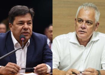 Mendonça Filho (esq.) e Marcos Amaral (dir.)