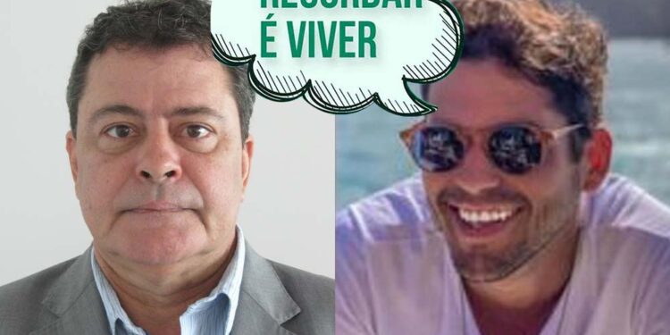 Marcos Arraes (pai) e Arthur Arraes (irmão de Marília),