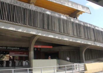 Estação de Afogados no Recife.