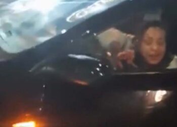 Mulher estava sob influência de álcool.