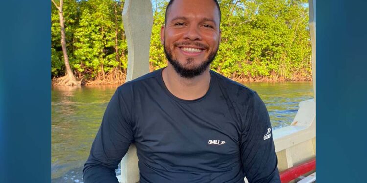 O ambientalista Sidney Marcelino Leite do Instituto Meu Mundo Mais Verde.